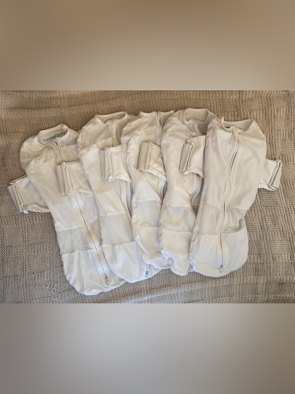 Happiest Baby SNOO Sleep Sack Swaddles – Size Small – Set of 5